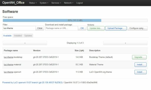 OpenWrt系统设定（1）- 系统语言、主题及时区设定-5