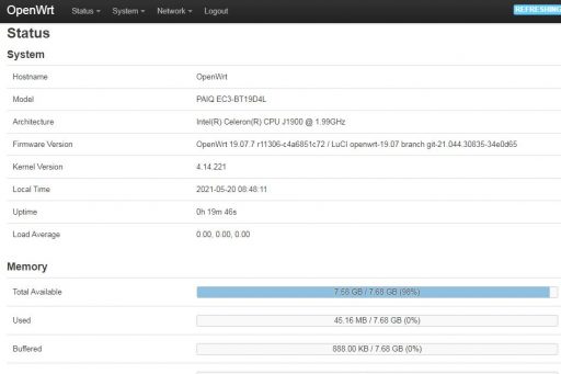 J1900软路由刷OpenWrt固件 2 J1900软路由刷OpenWrt固件-2