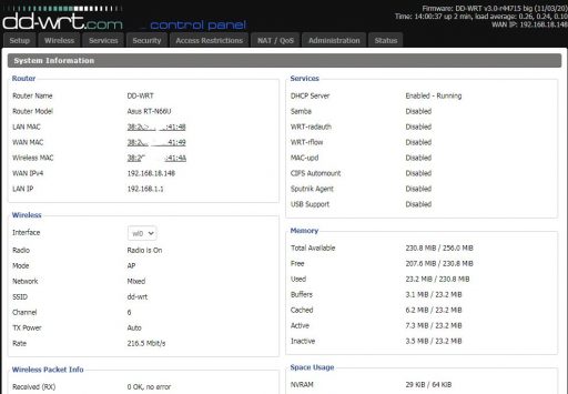 RT-N66U刷OpenWrt或DD-WRT-6