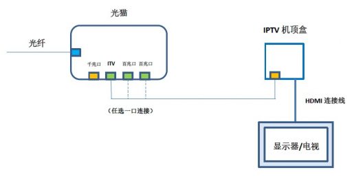 实现IPTV组播信号播放的特殊拓扑结构-1