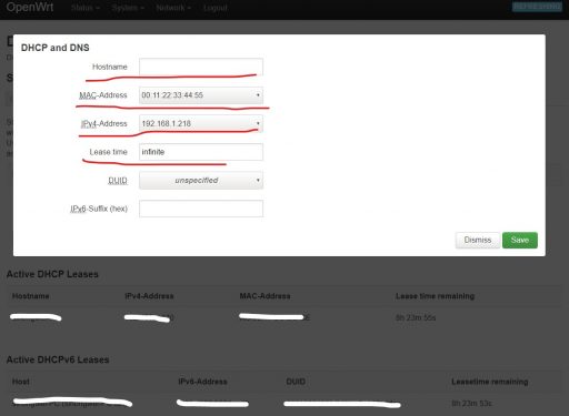 OpenWrt系统下的DHCP客户端如何获得固定的IP地址? 28 OpenWrt系统下的DHCP客户端如何获得固定的IP地址?-6