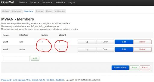 OpenWrt的负载均衡及多线多拨控制应用mwan3-7
